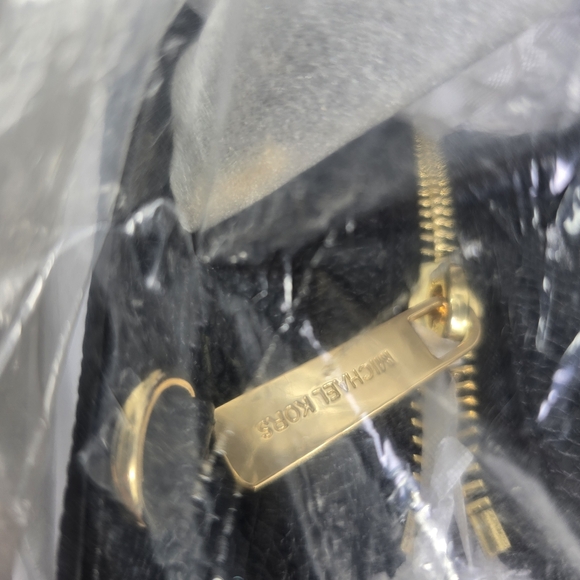 New Authentic Michael Kors Karson Pebble Leather Satchel 12.75"W x 9.75"H x 5.5" - Picture 7 of 10